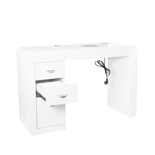 Mesa de manicura 312 con absorbedor, derecha