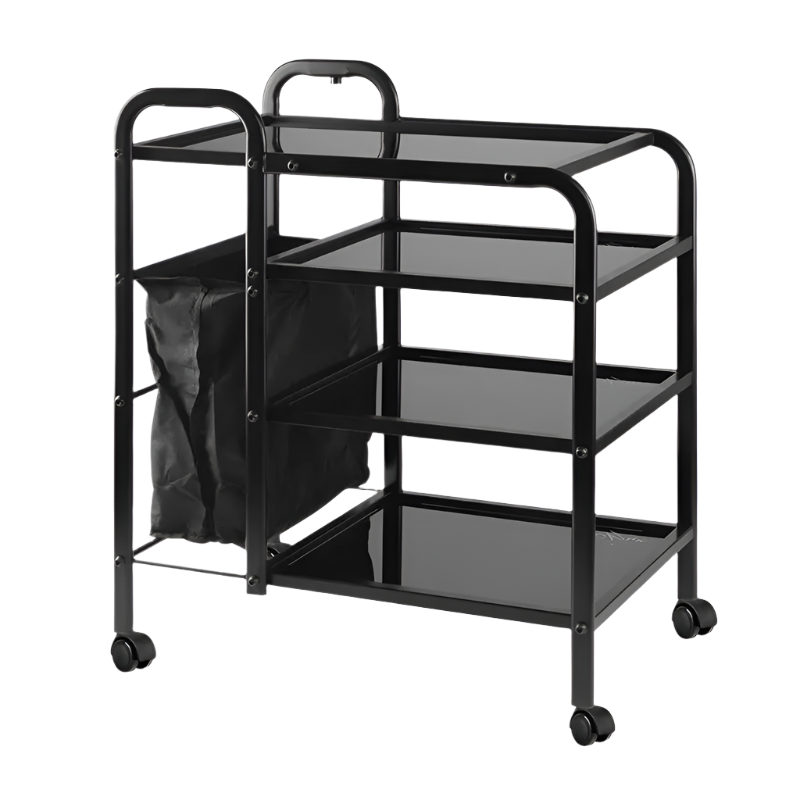 Carrito auxiliar negro Tattoo Pro Ink