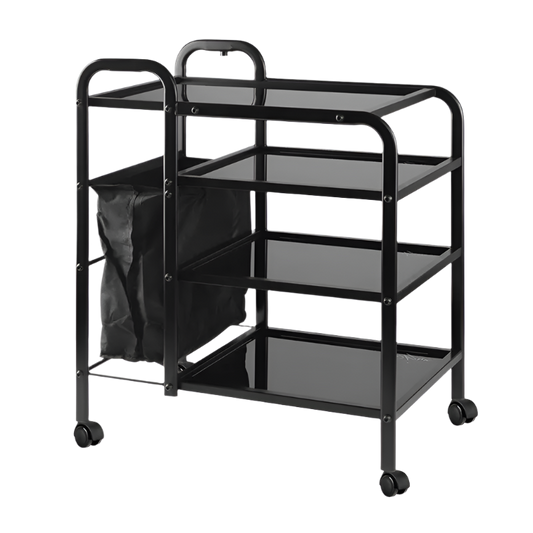Carrito auxiliar negro Tattoo Pro Ink