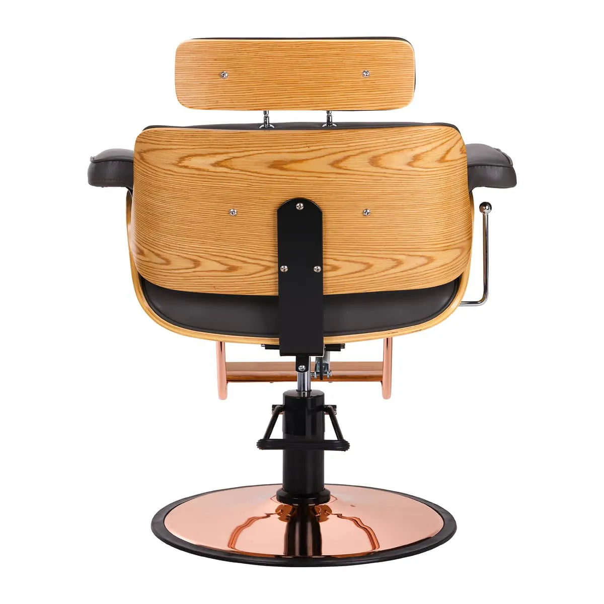 Fauteuil de barbier Gabbiano Florence avec appui-tête noir réglable