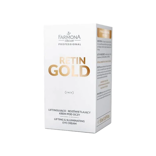 Farmona Retin Gold Crema para Ojos Reafirmante e Iluminadora 50 ml