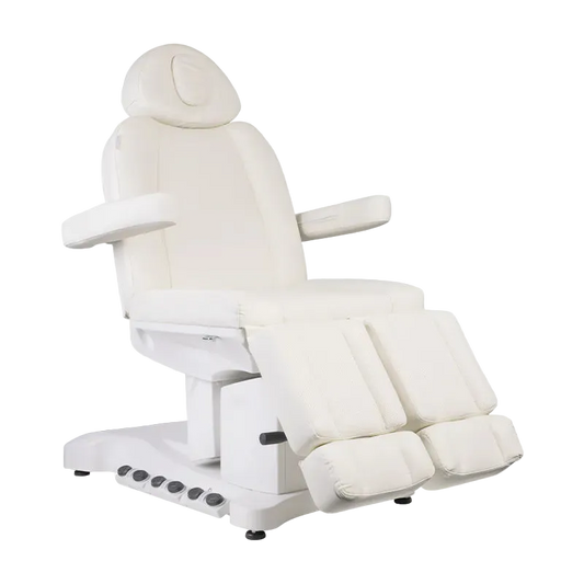 Sillón Eléctrico de Podología y Pedicura Spa de Alta Gama: Asiento Calefactable, Luz Ambiental LED y Máxima Ergonomía Operativa