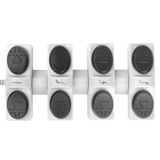 Control de pie para sillón Azzurro de 4 motores con calefacción