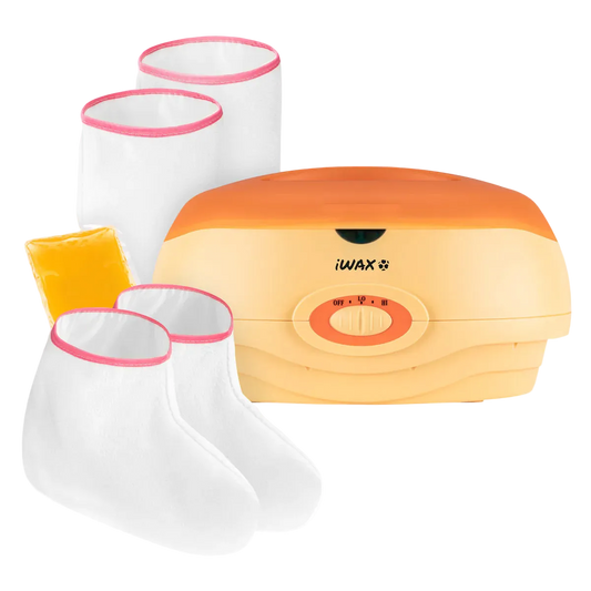 Calentador de Parafina Profesional 300W | Kit de Tratamiento Completo para Hidratación y Regeneración de Manos y Pies