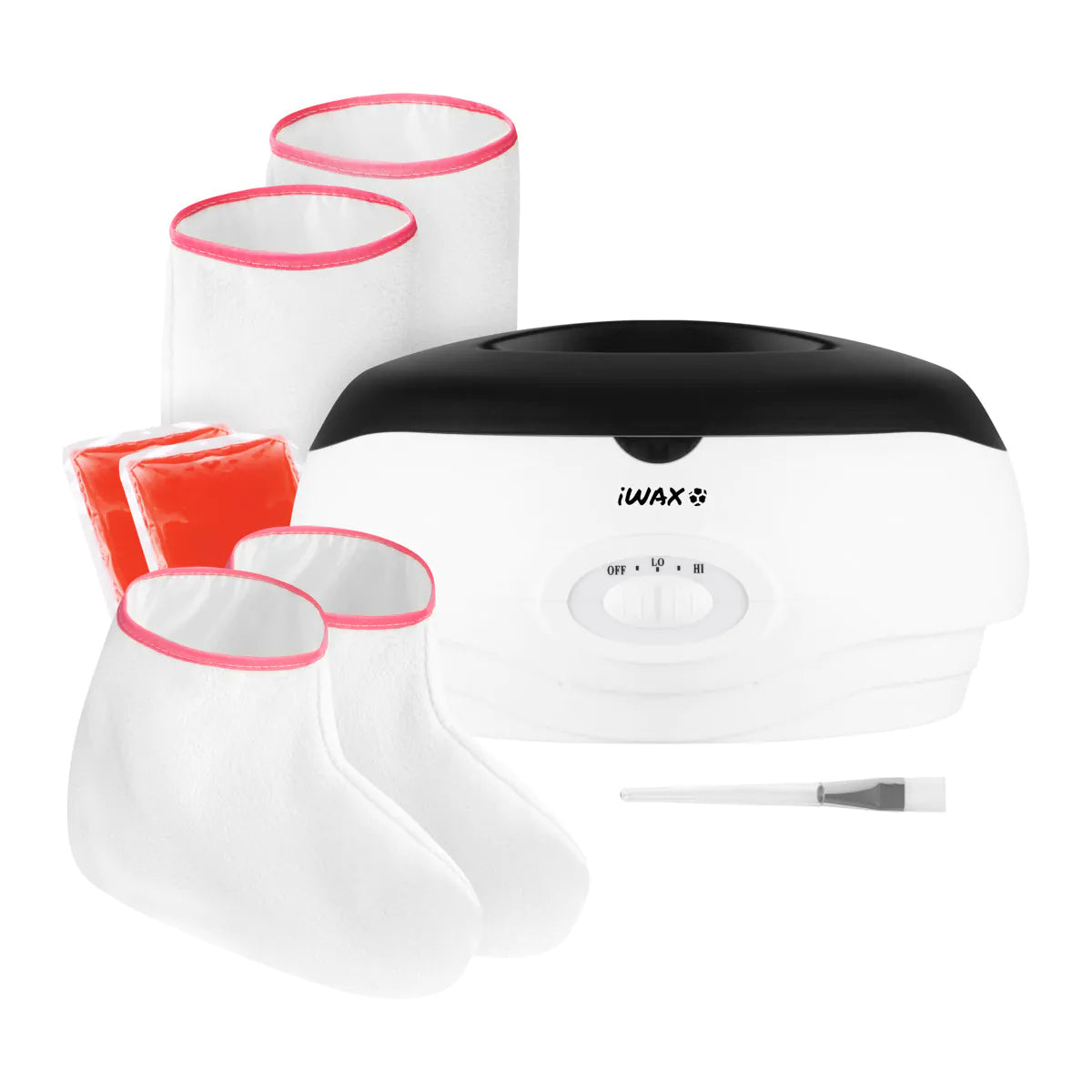 APPAREIL À CIRE CHAUDE iWAX 300W BLANC ENSEMBLE XXL