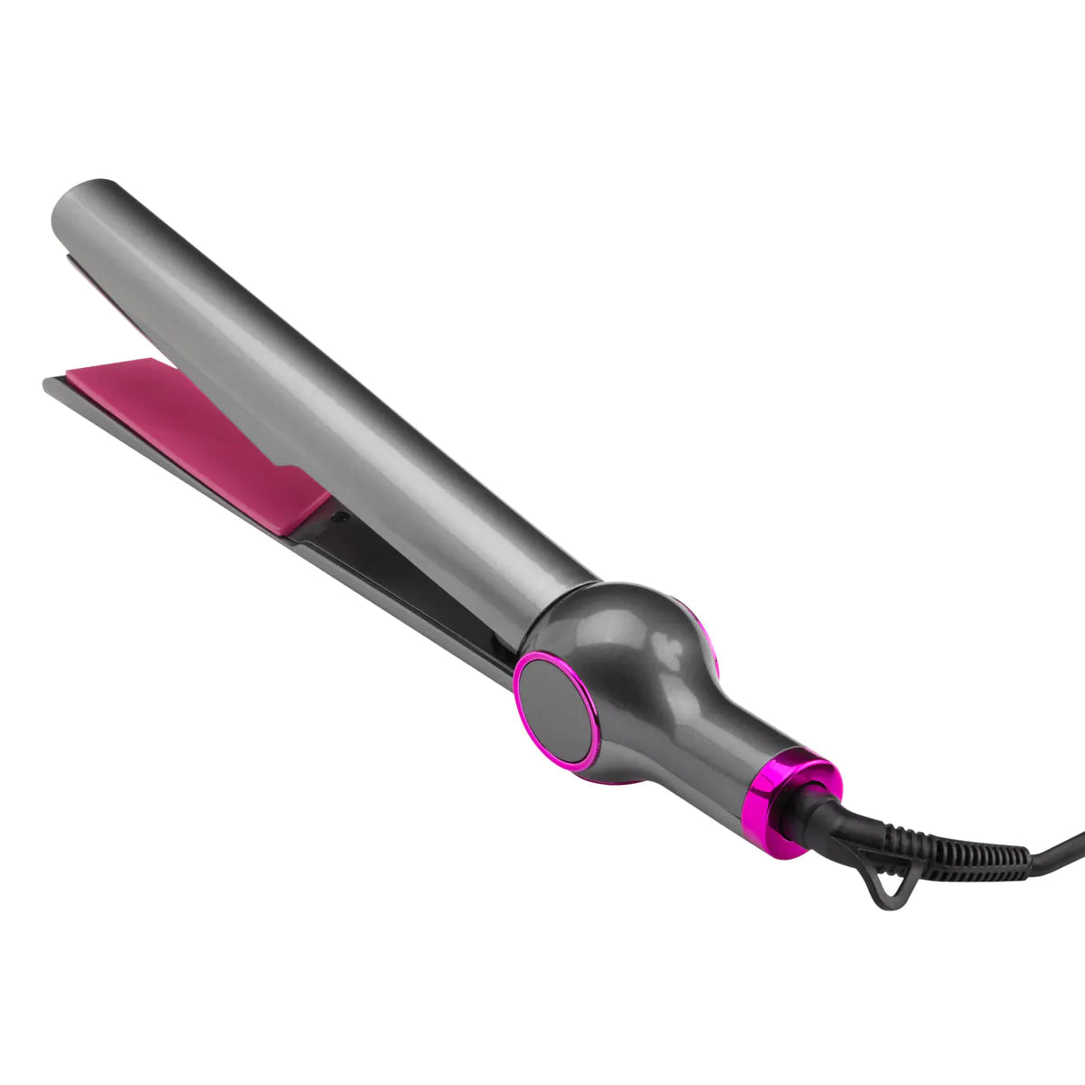 Styler 2 en 1: Plancha y Tenacilla Rizadora con Placas Helicoidales Cerámicas de Tourmalina