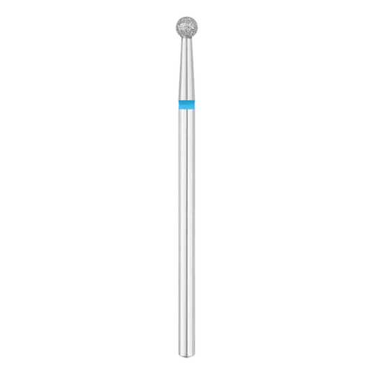 EXO PRO&nbsp;Fresa de Diamante Bola Ø3,1 mm (Grano Azul): precisión en eponiquio, grano medio y rotación fluida anti-vibración