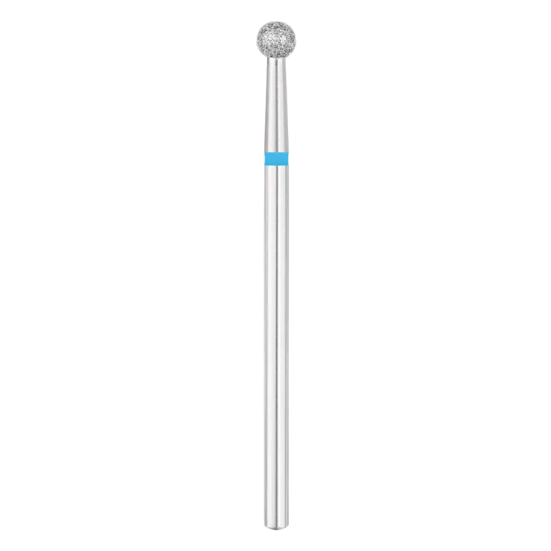 EXO PRO&nbsp;Fresa de Diamante Bola Ø3,5 mm (Grano Azul): Mayor Cobertura en Eponiquio, Grano Medio y Rotación Sin Vibraciones