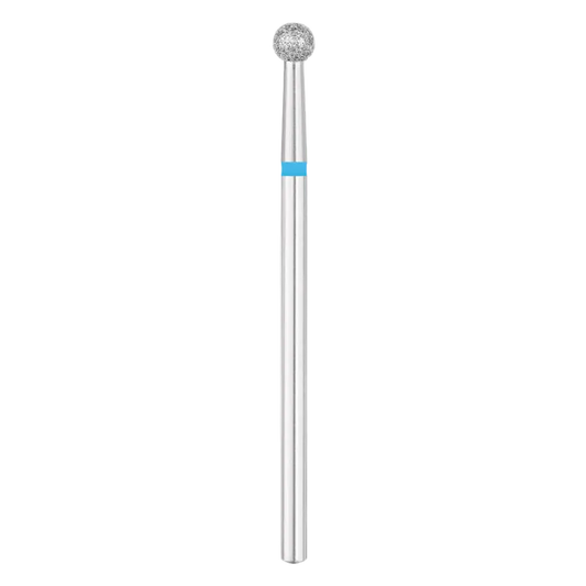 EXO PRO&nbsp;Fresa de Diamante Bola Ø3,5 mm (Grano Azul): Mayor Cobertura en Eponiquio, Grano Medio y Rotación Sin Vibraciones