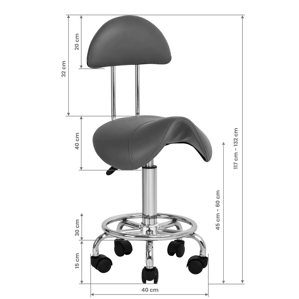 Silla de estética 6001