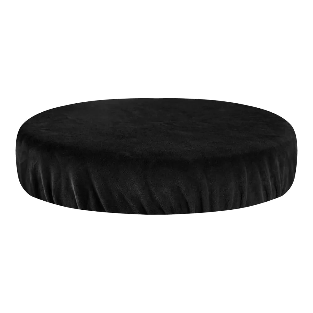 Velour stool cover 
