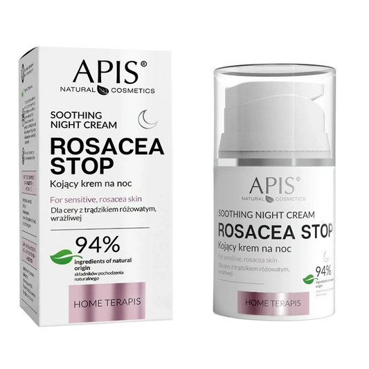 Crema de Noche Calmante ROSACEA-STOP Home terApis – Cuidado Intensivo para Piel Sensible