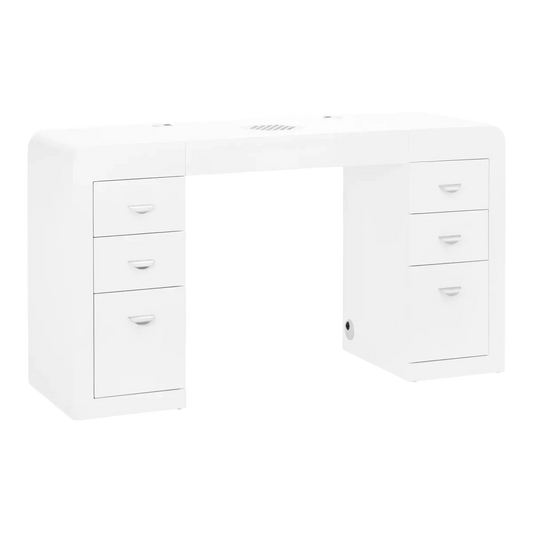 Mesa de Manicura 314 con Absorbedor de Polvo Integrado