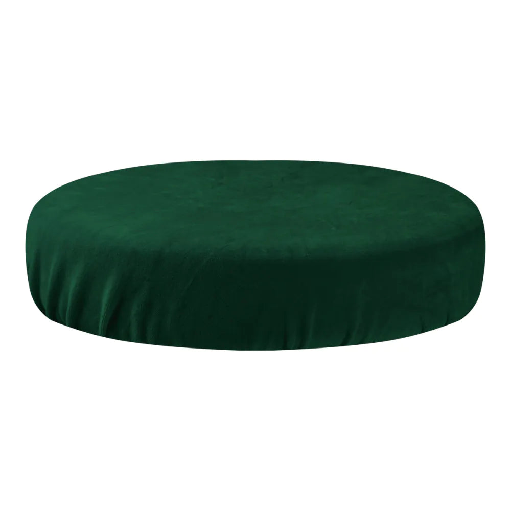 Velour stool cover 