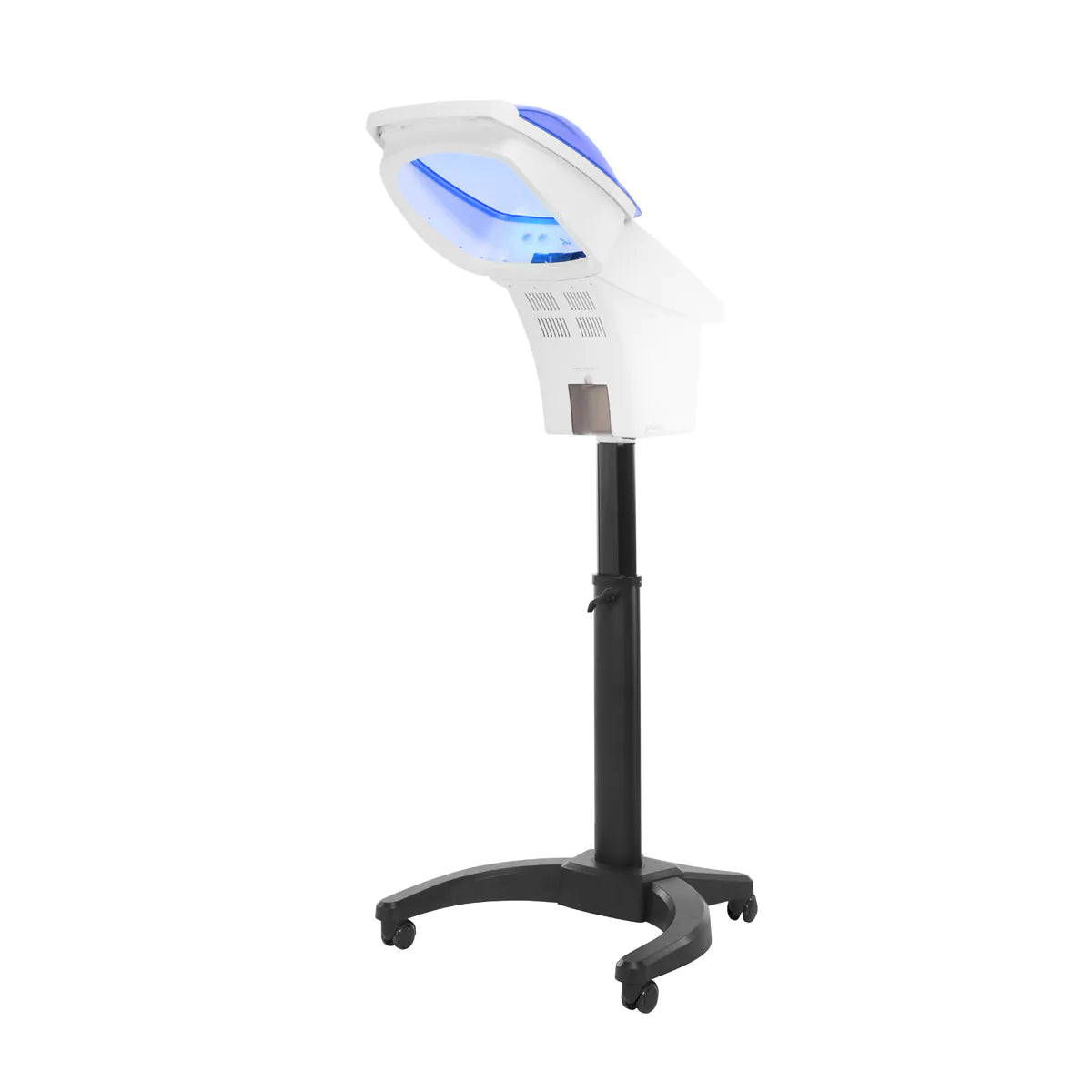 Vaporizador Capilar de Pie Profesional Gabbiano 408D Blanco con Ozono Activo, Fototerapia y Depósito de 1,8 L