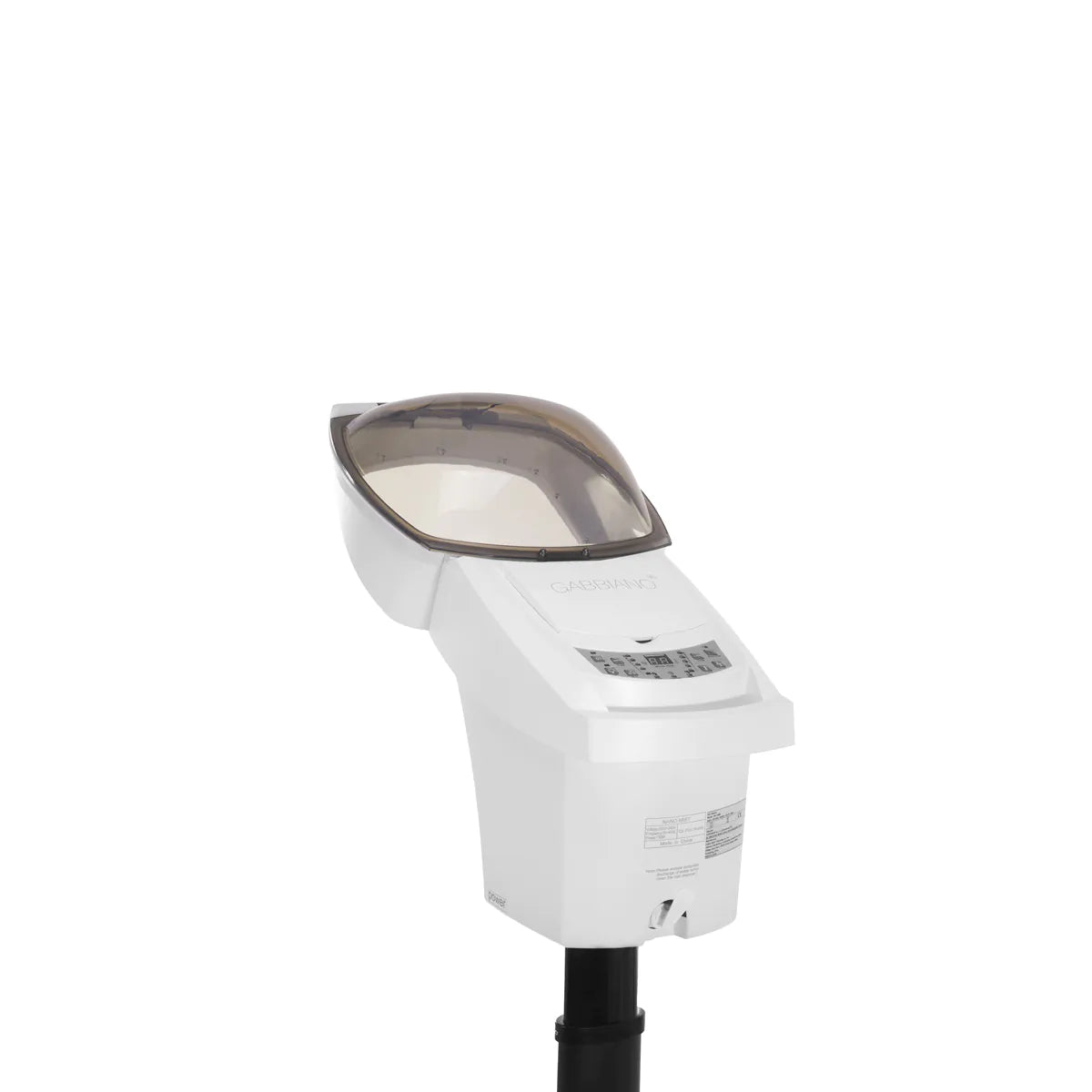 Gabbiano casque-vapeur sur pied 408D blanc avec ozone actif