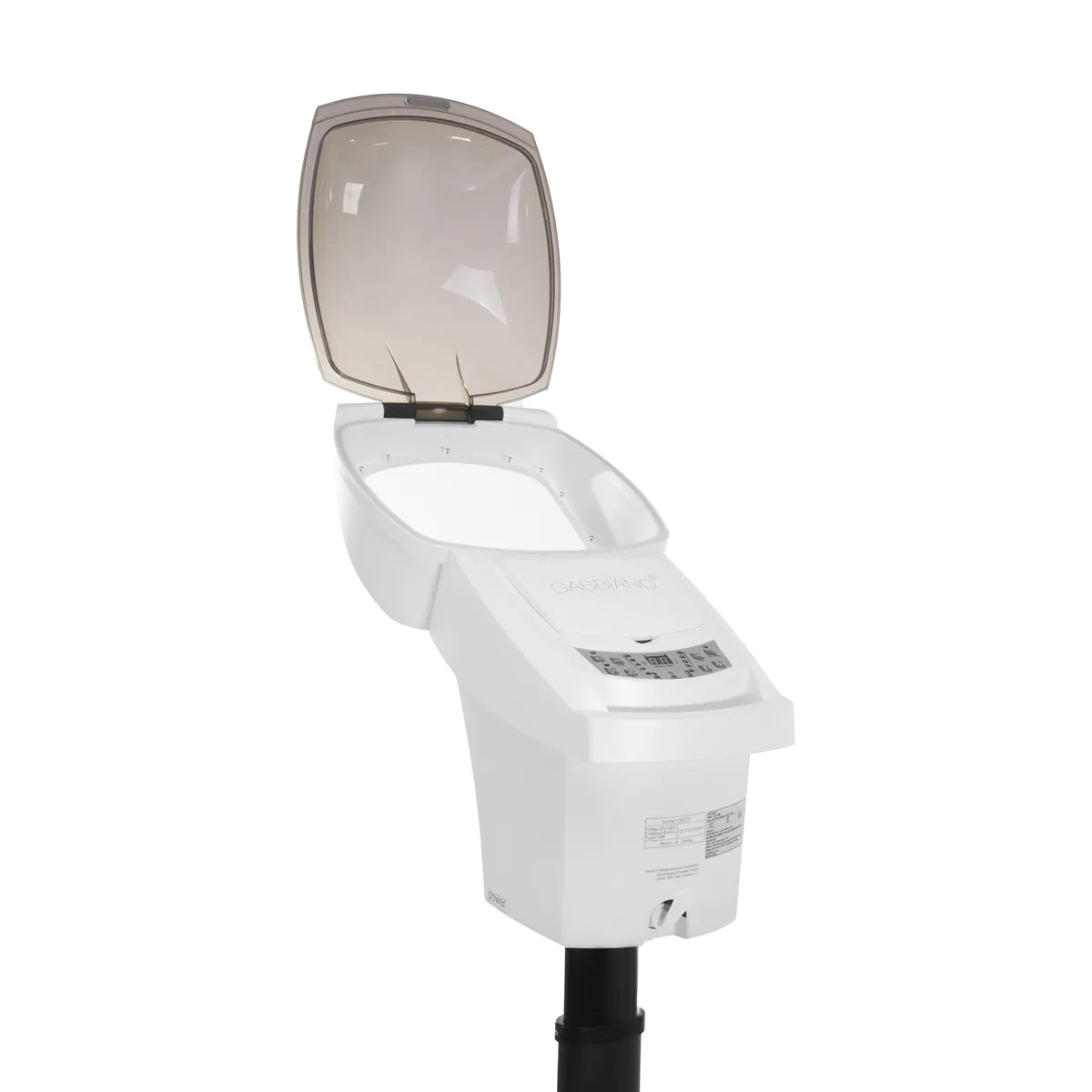 Gabbiano casque-vapeur sur pied 408D blanc avec ozone actif
