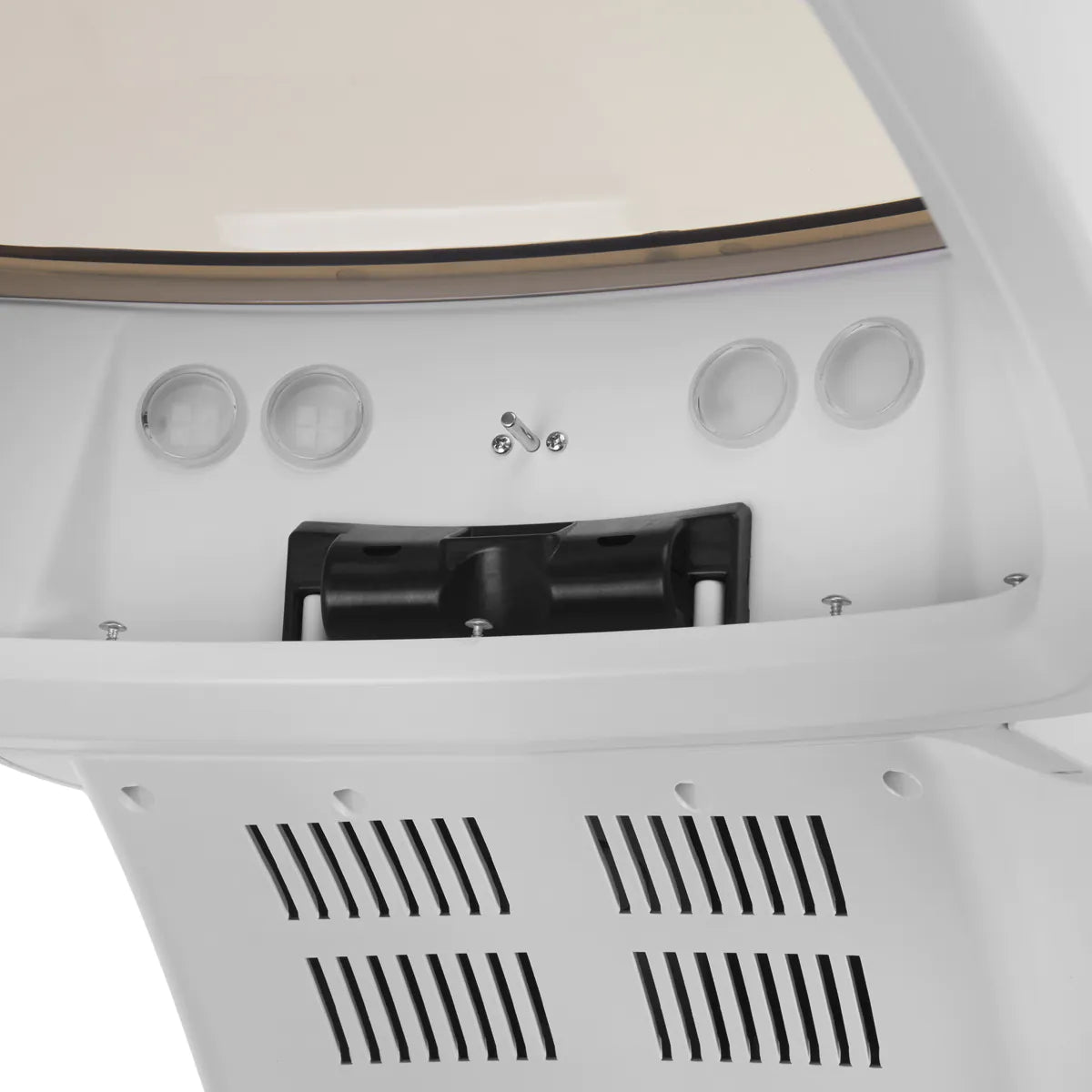 Gabbiano casque-vapeur sur pied 408D blanc avec ozone actif