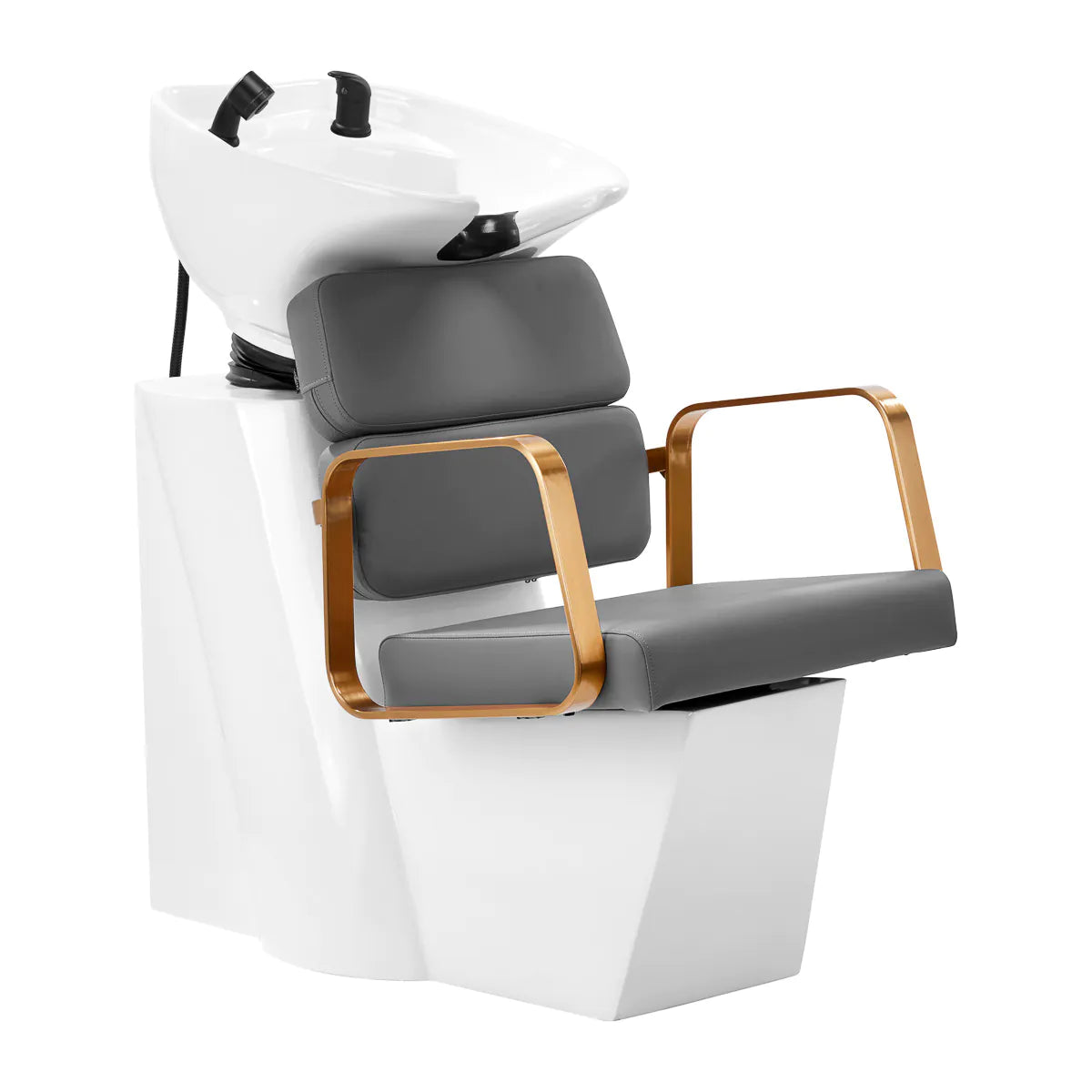 Gabbiano Porto hair wash unit gold gray 