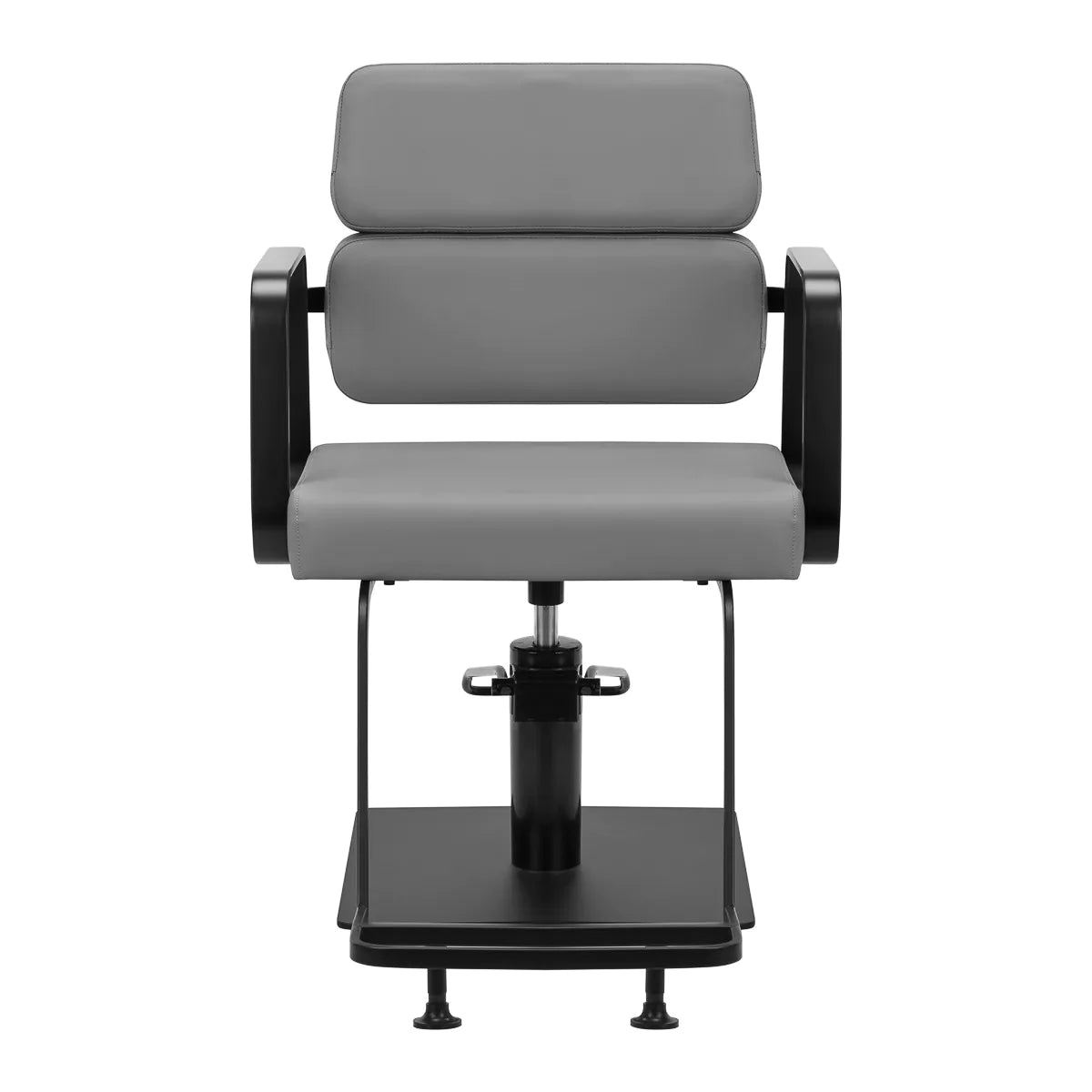 Fauteuil de coiffure Gabbiano Porto-BM noir gris