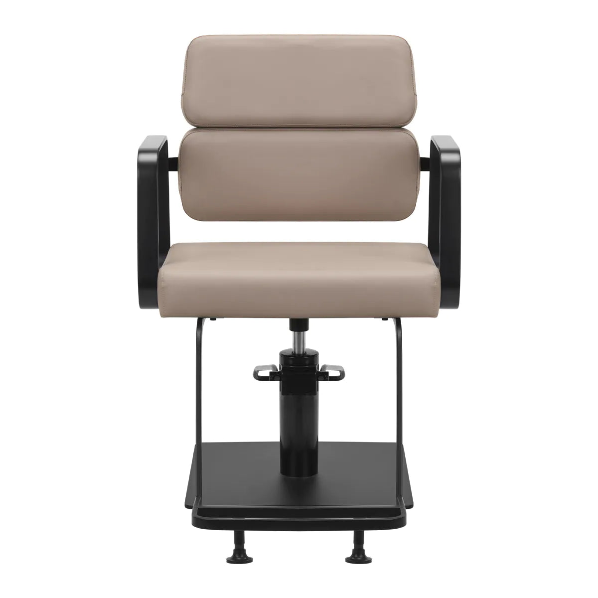 Fauteuil de coiffure Gabbiano Porto-BM noir beige
