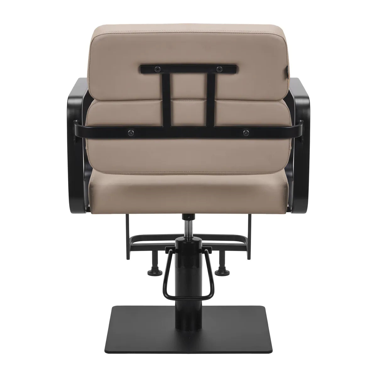 Fauteuil de coiffure Gabbiano Porto-BM noir beige