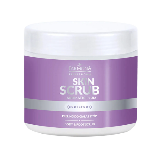 Farmona Skin Scrub – Exfoliante Profesional "Aromatic Plum" para Cuerpo y Pies, 500 g