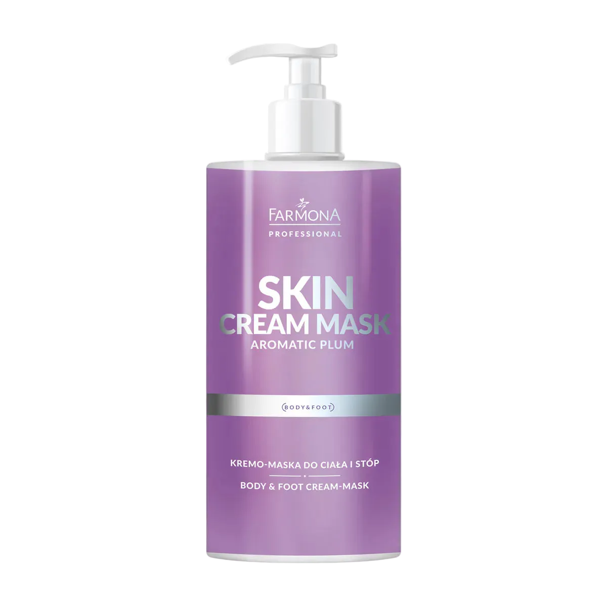 Mascarilla para cuerpo y pies con extracto de ciruela, 500 ml