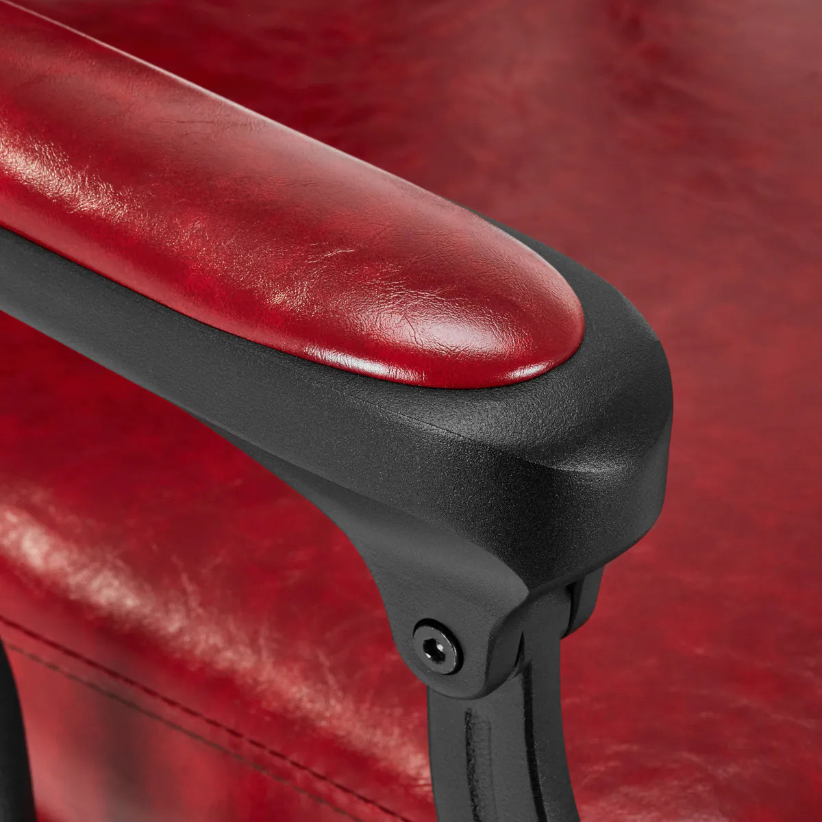 Barber chair President Red 