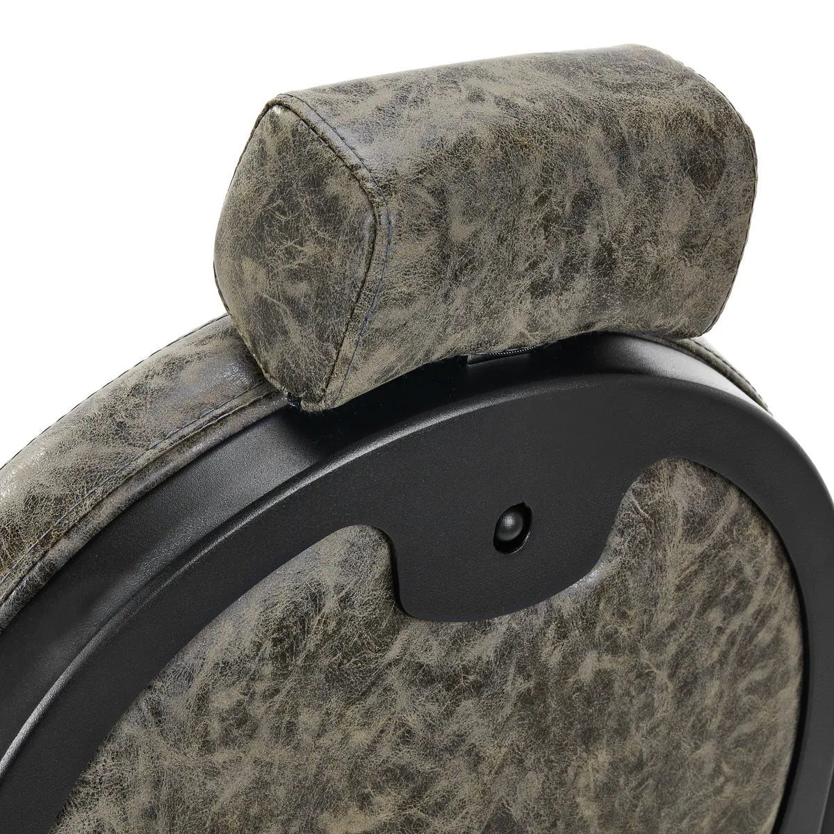 Barber chair President Old Leather Green 