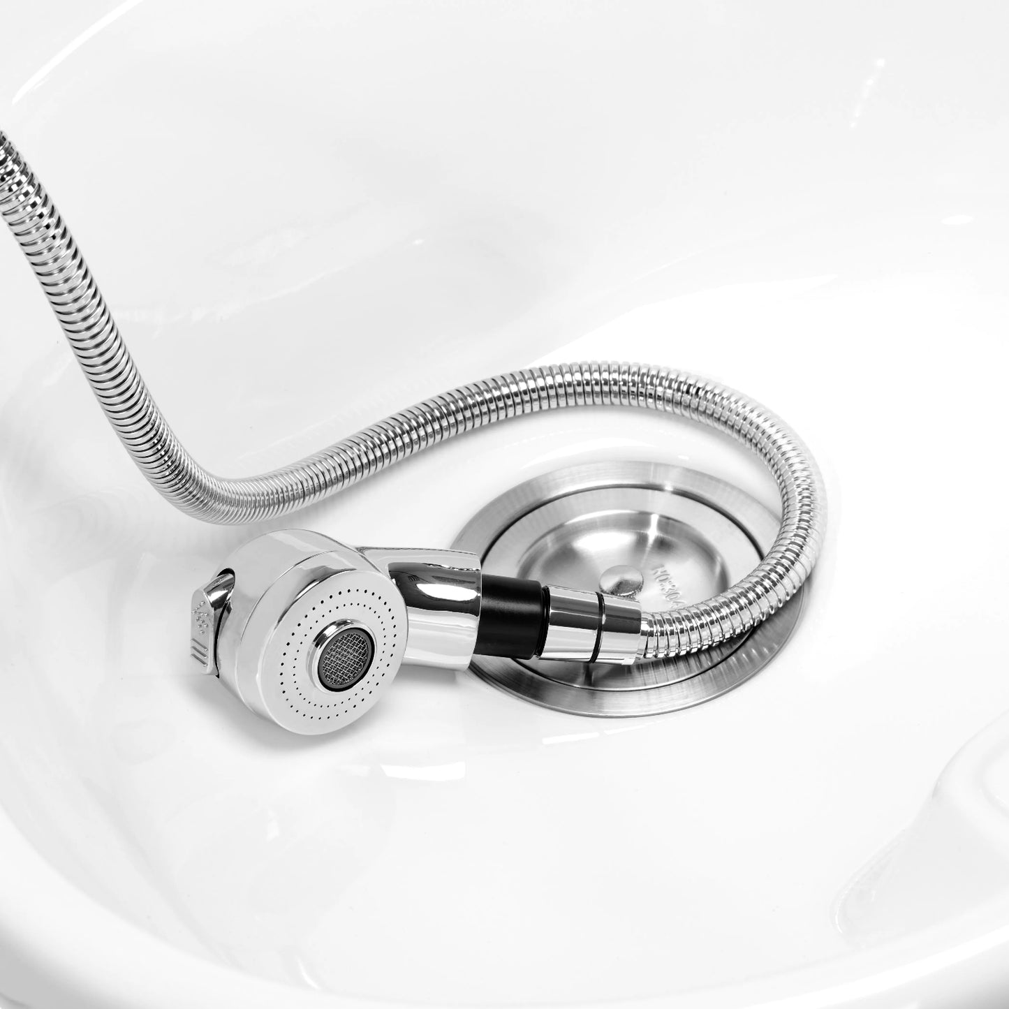 Bac de lavage électrique pour coiffeur Gabbiano TRYCHO noir