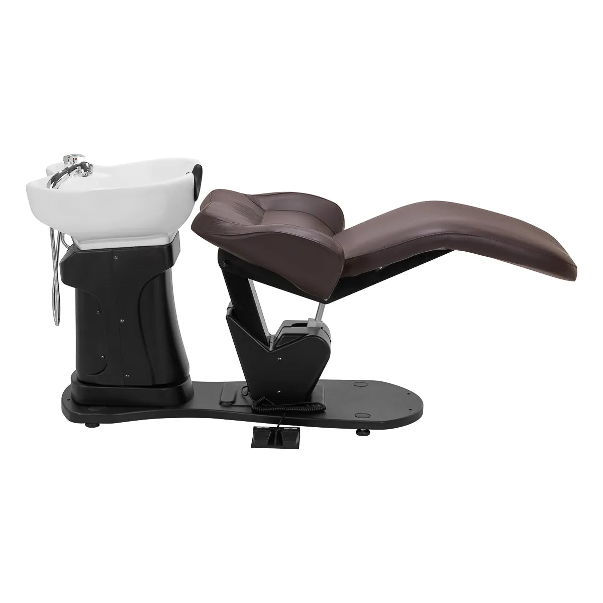 Bac de lavage électrique pour coiffeur Gabbiano TRYCHO noir