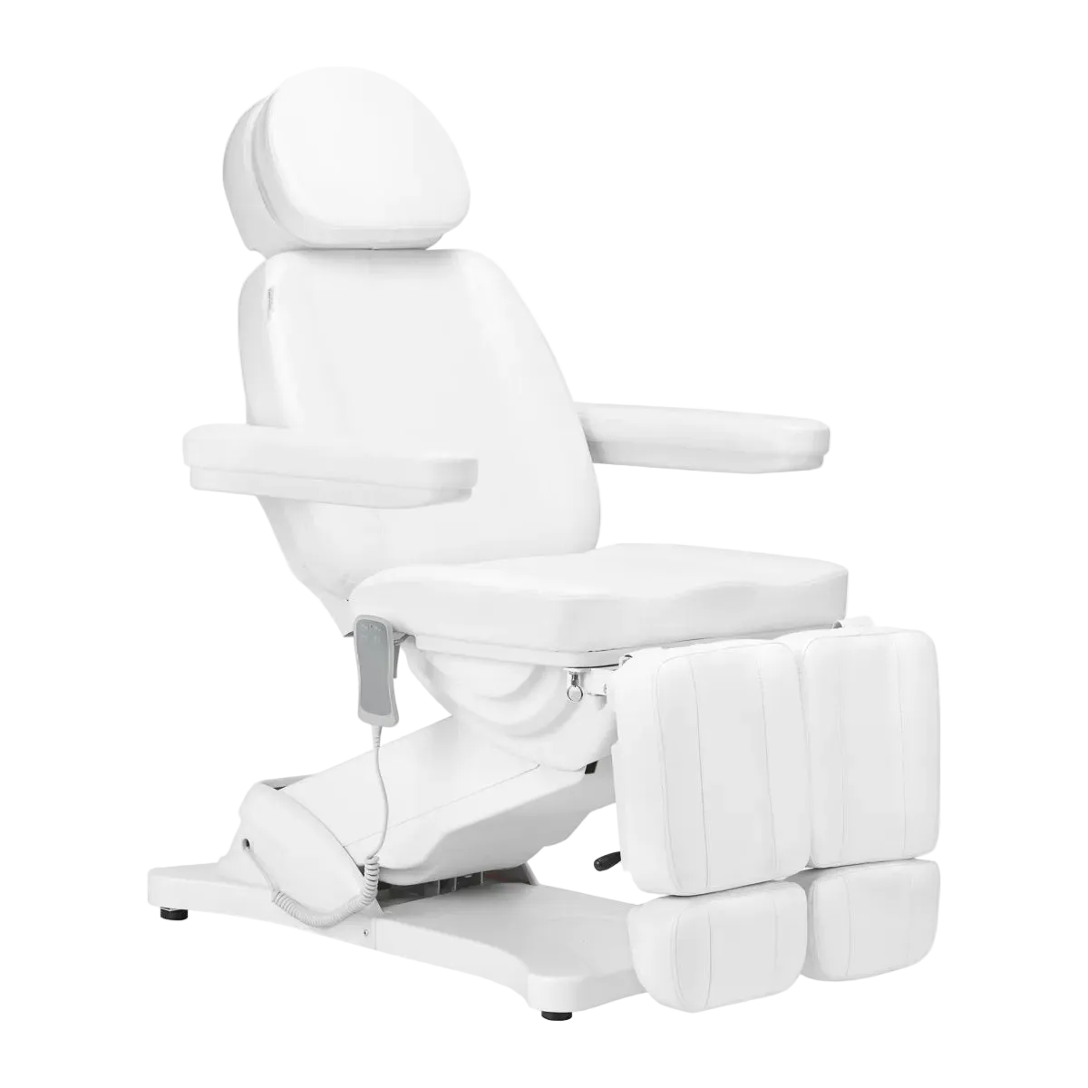 Sillón BLANCO aeléctrico Classic de pedicura con 2 motores