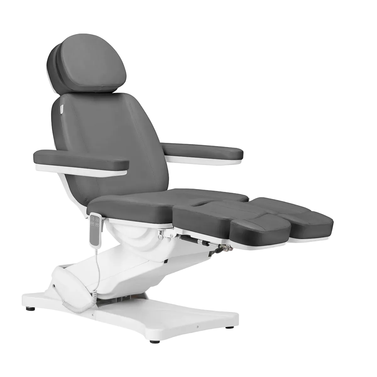 Sillón GRIS eléctrico Classic de pedicura con 2 motores
