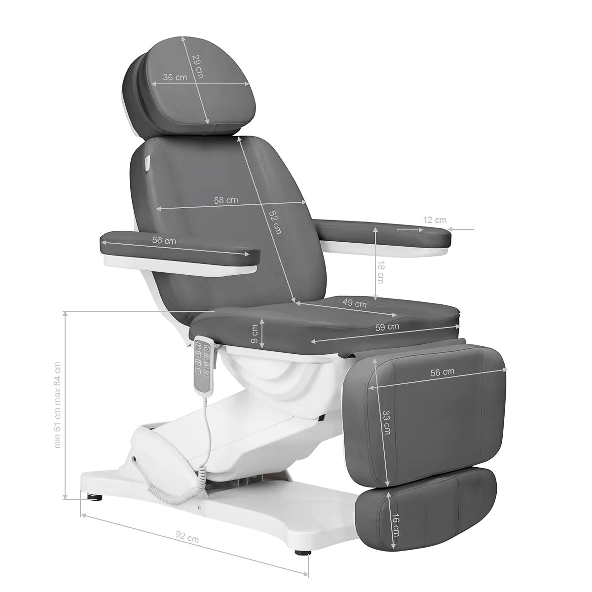 Table de massage électrique Classic pour l'esthétique à 4 moteurs