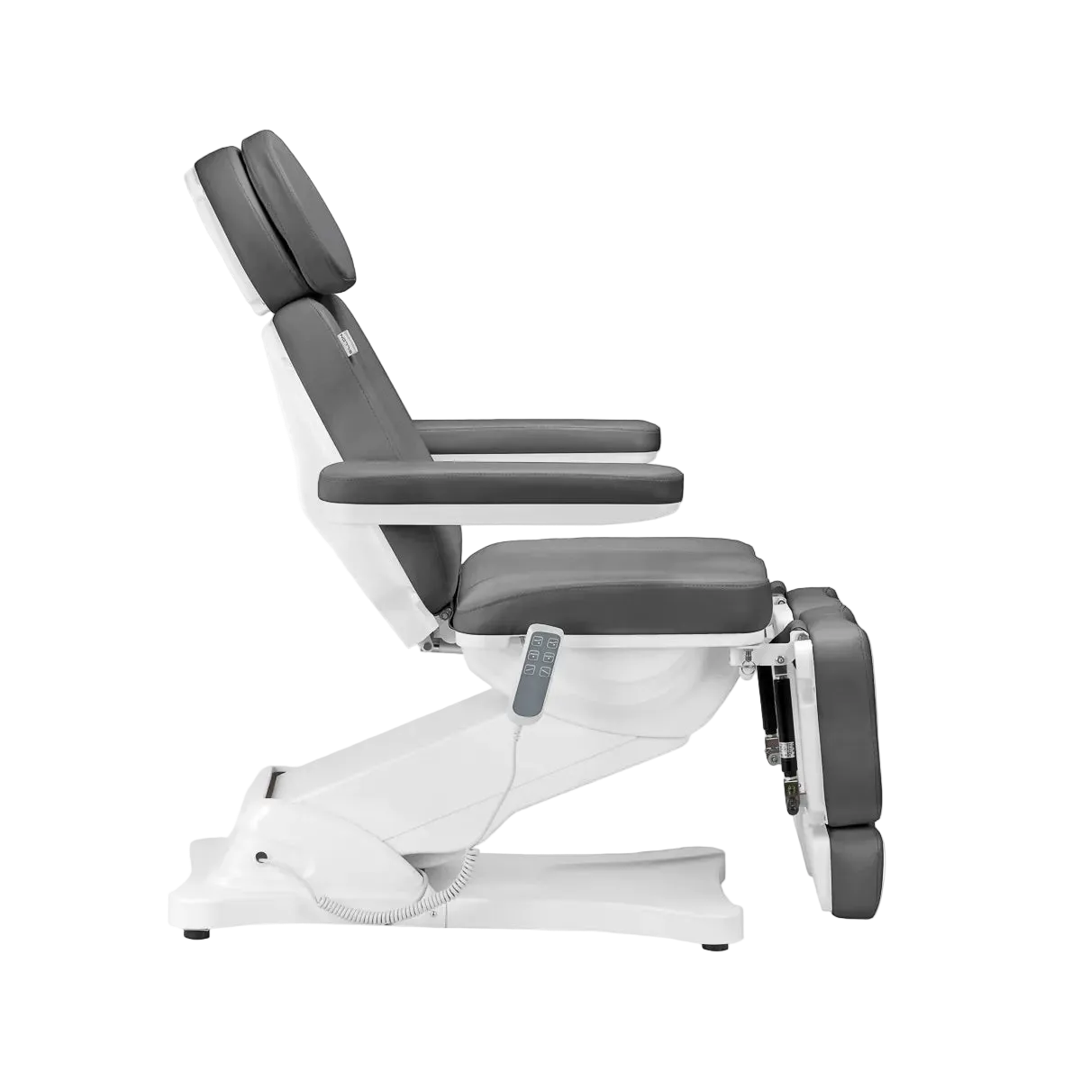 Sillón Eléctrico de Pedicura: Reposapiés Dividido, Inclinación Lateral y Máximo Confort para Podología y Estética