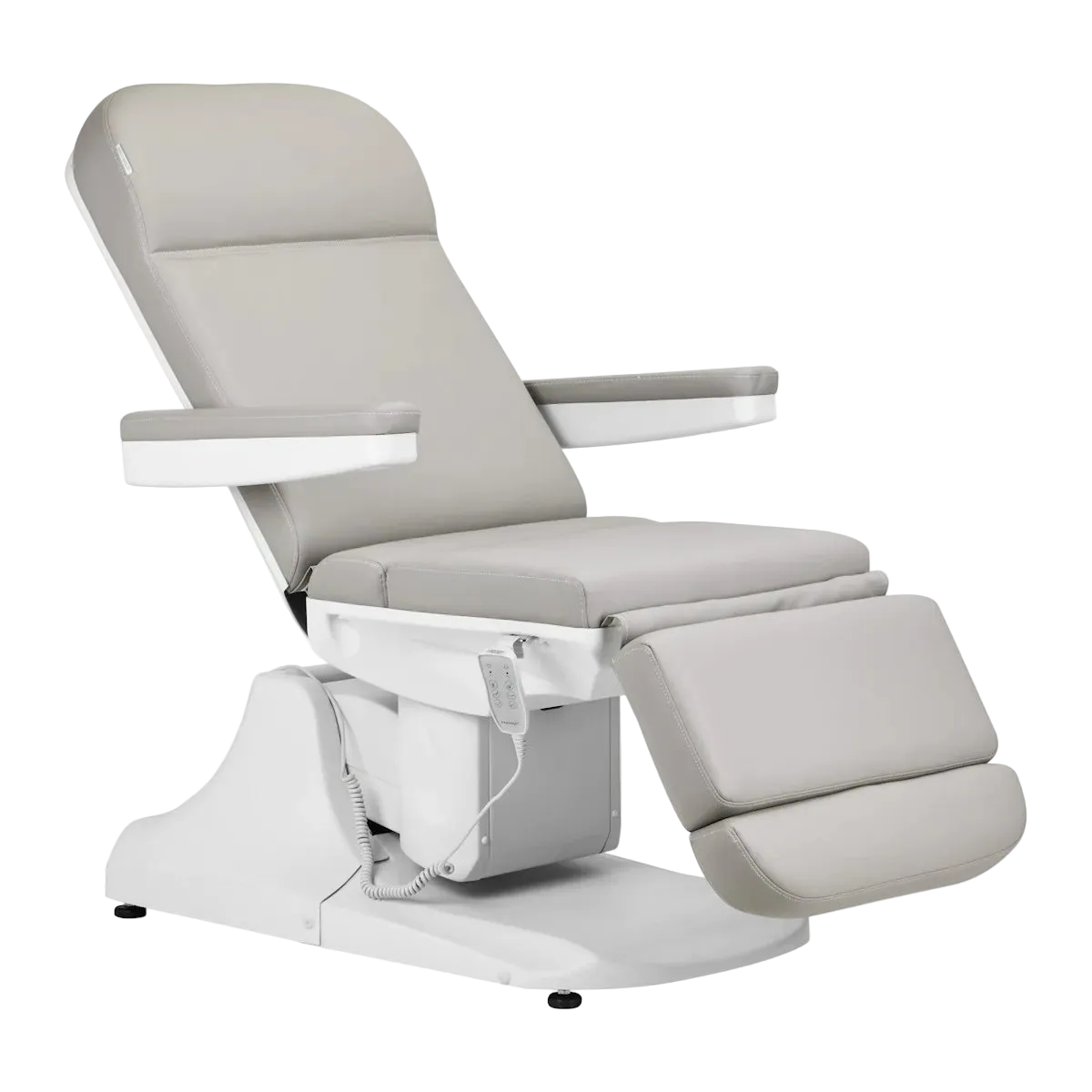 Camilla Multiajustable para Estética Azzurro 891: Regulación Electromecánica de Altura, Respaldo y Reposapiés para Máximo Confort