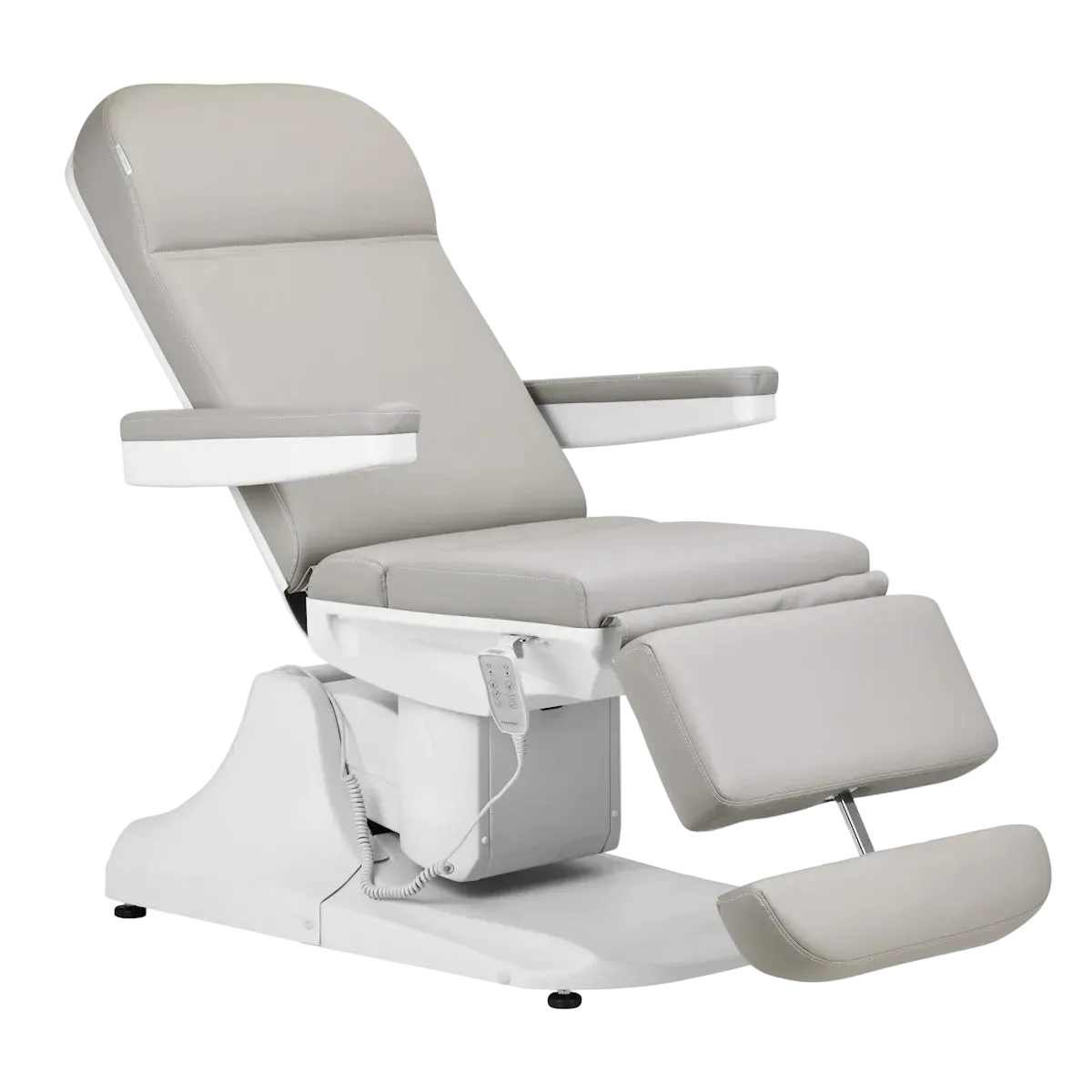 Camilla Multiajustable para Estética Azzurro 891: Regulación Electromecánica de Altura, Respaldo y Reposapiés para Máximo Confort