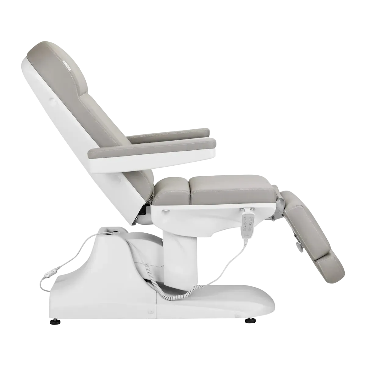 Camilla Multiajustable para Estética Azzurro 891: Regulación Electromecánica de Altura, Respaldo y Reposapiés para Máximo Confort