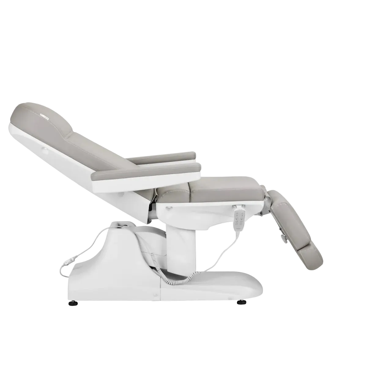 Camilla Multiajustable para Estética Azzurro 891: Regulación Electromecánica de Altura, Respaldo y Reposapiés para Máximo Confort