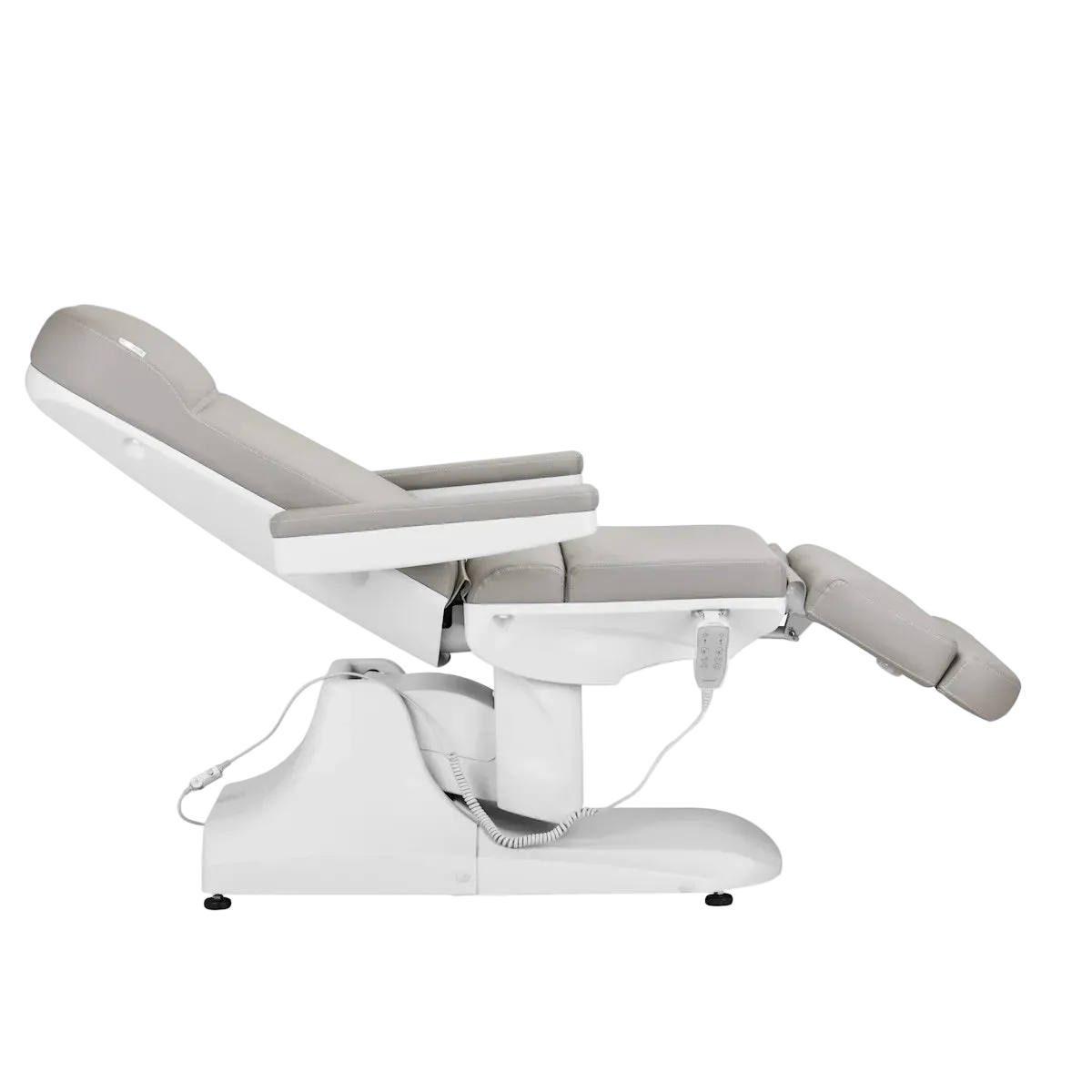 Camilla Multiajustable para Estética Azzurro 891: Regulación Electromecánica de Altura, Respaldo y Reposapiés para Máximo Confort