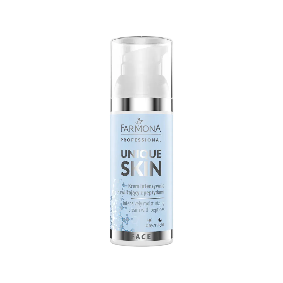 Crema de Hidratación Intensiva con Péptidos Unique Skin, 50 ml | Farmona