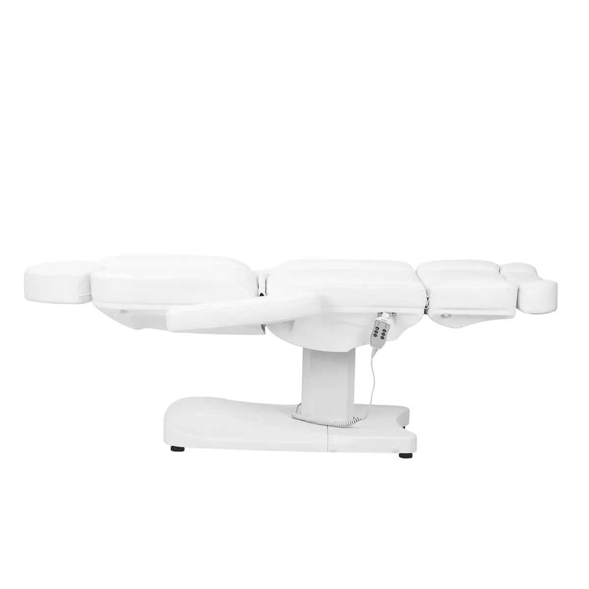 Sillón Eléctrico de Estética Azzurro 803D: 3 Motores, Control Dual por Mando y Pedal, y Máxima Ergonomía