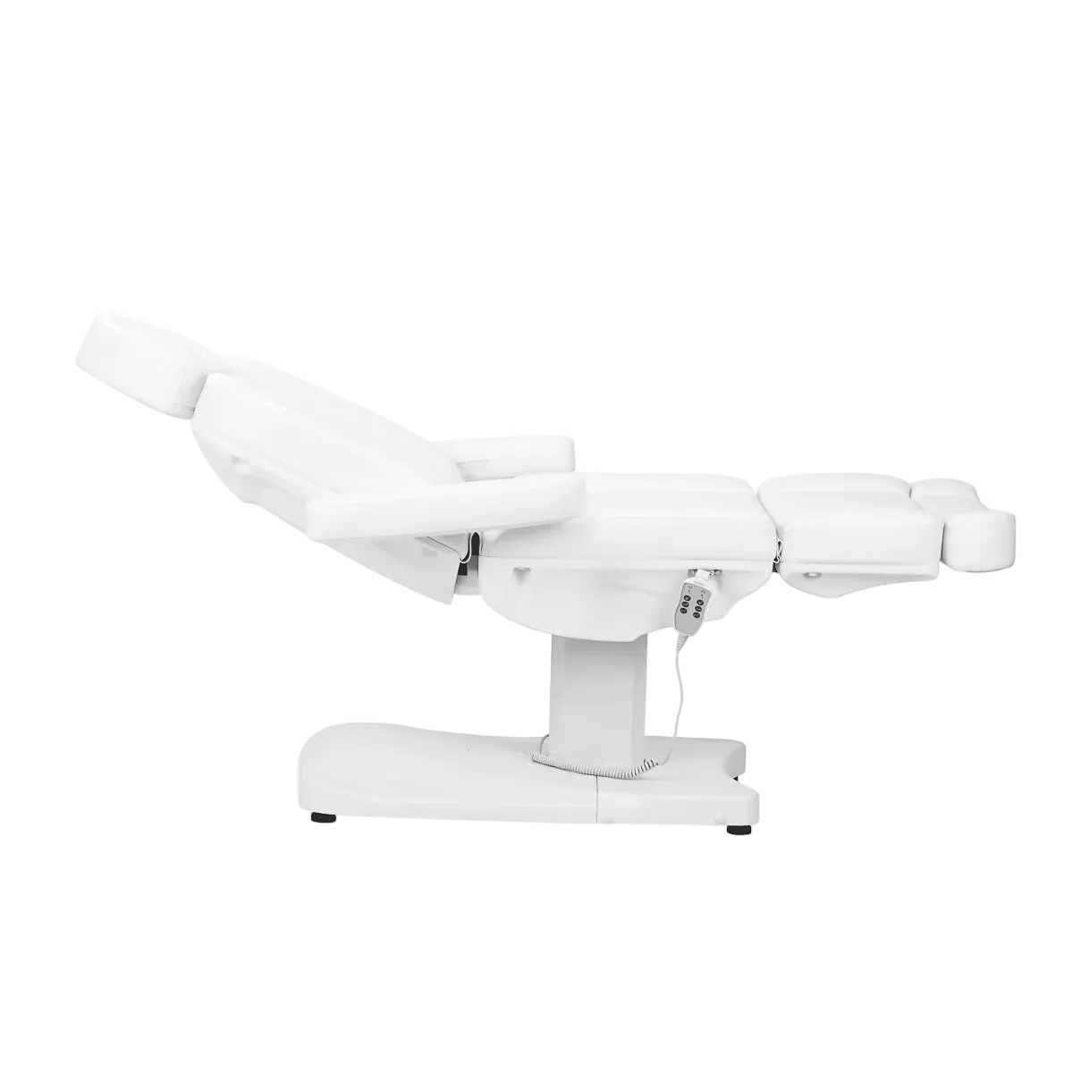 Sillón Eléctrico de Estética Azzurro 803D: 3 Motores, Control Dual por Mando y Pedal, y Máxima Ergonomía