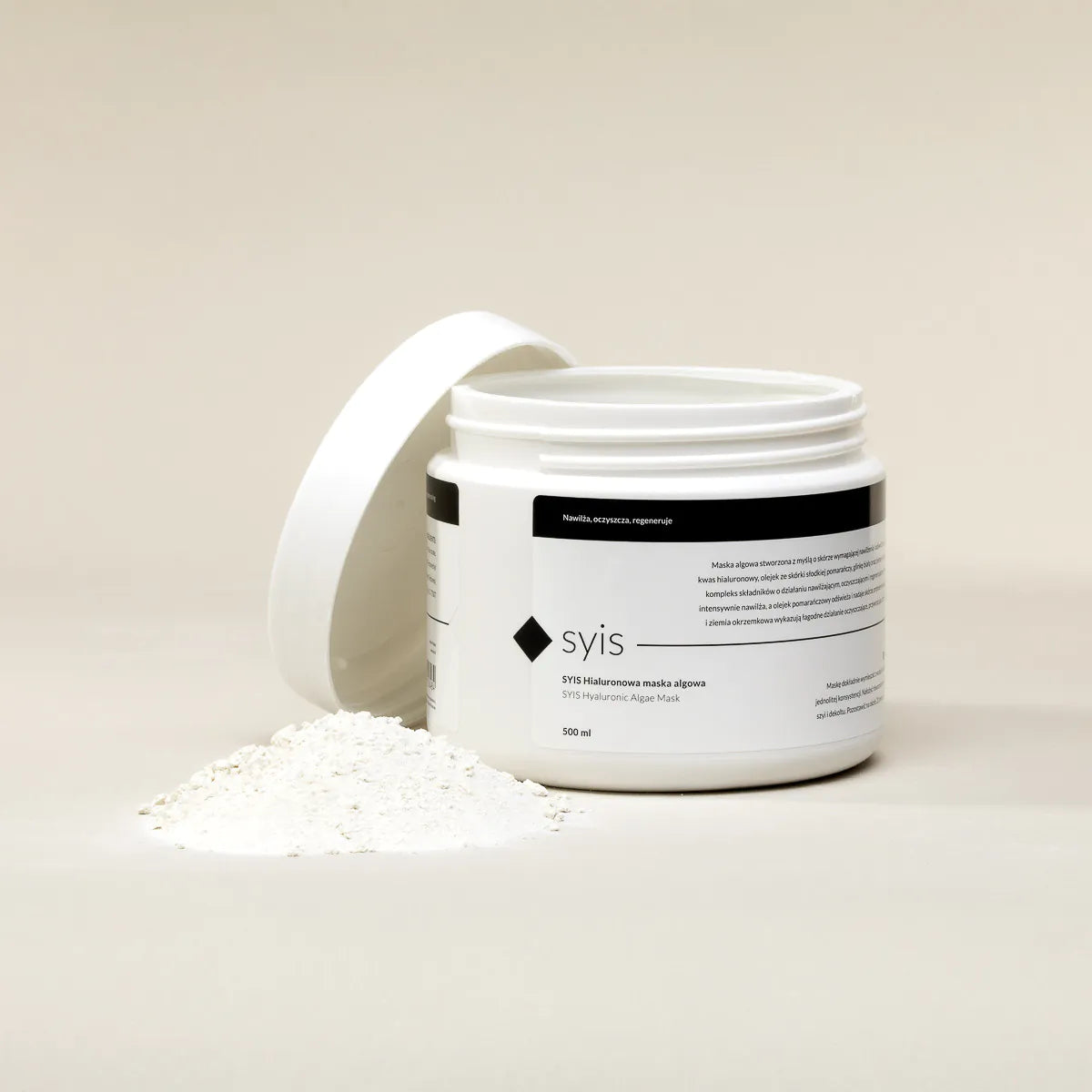 Mascarilla de algas con ácido hialurónico 500 ml