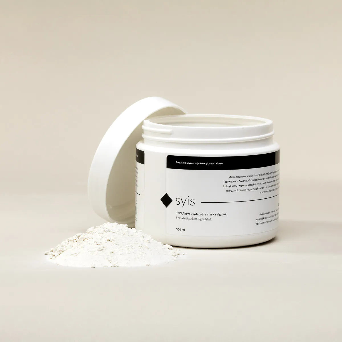 Mascarilla de algas plástica antioxidante con Vitamina C, 500 ml
