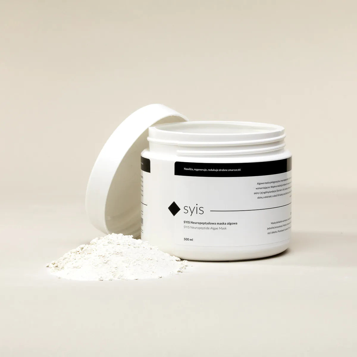 Mascarilla de algas plástica rejuvenecedora con neuropeptidos, 500 ml