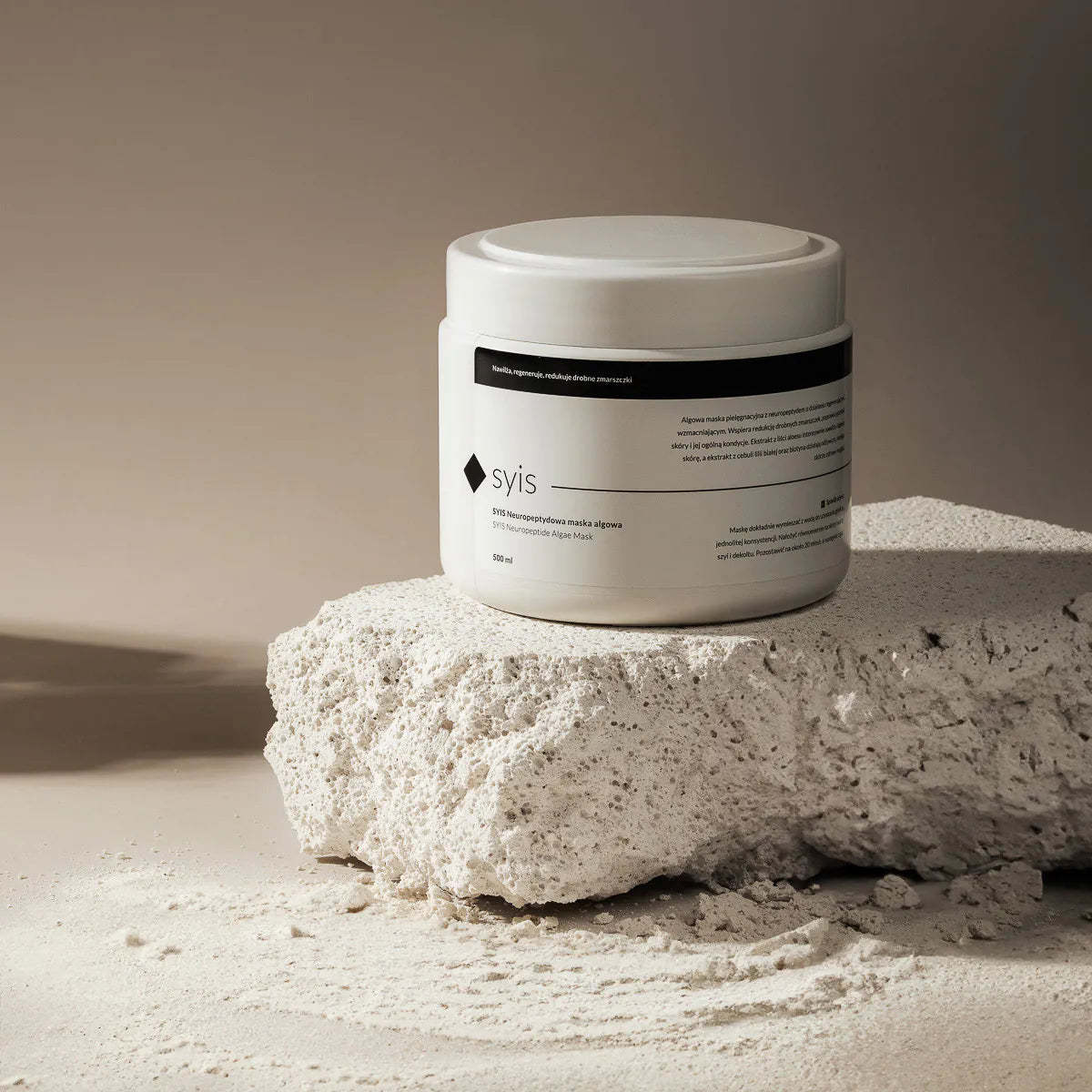 Rejuvenating plastic algae mask with neuropeptides, 500 ml
