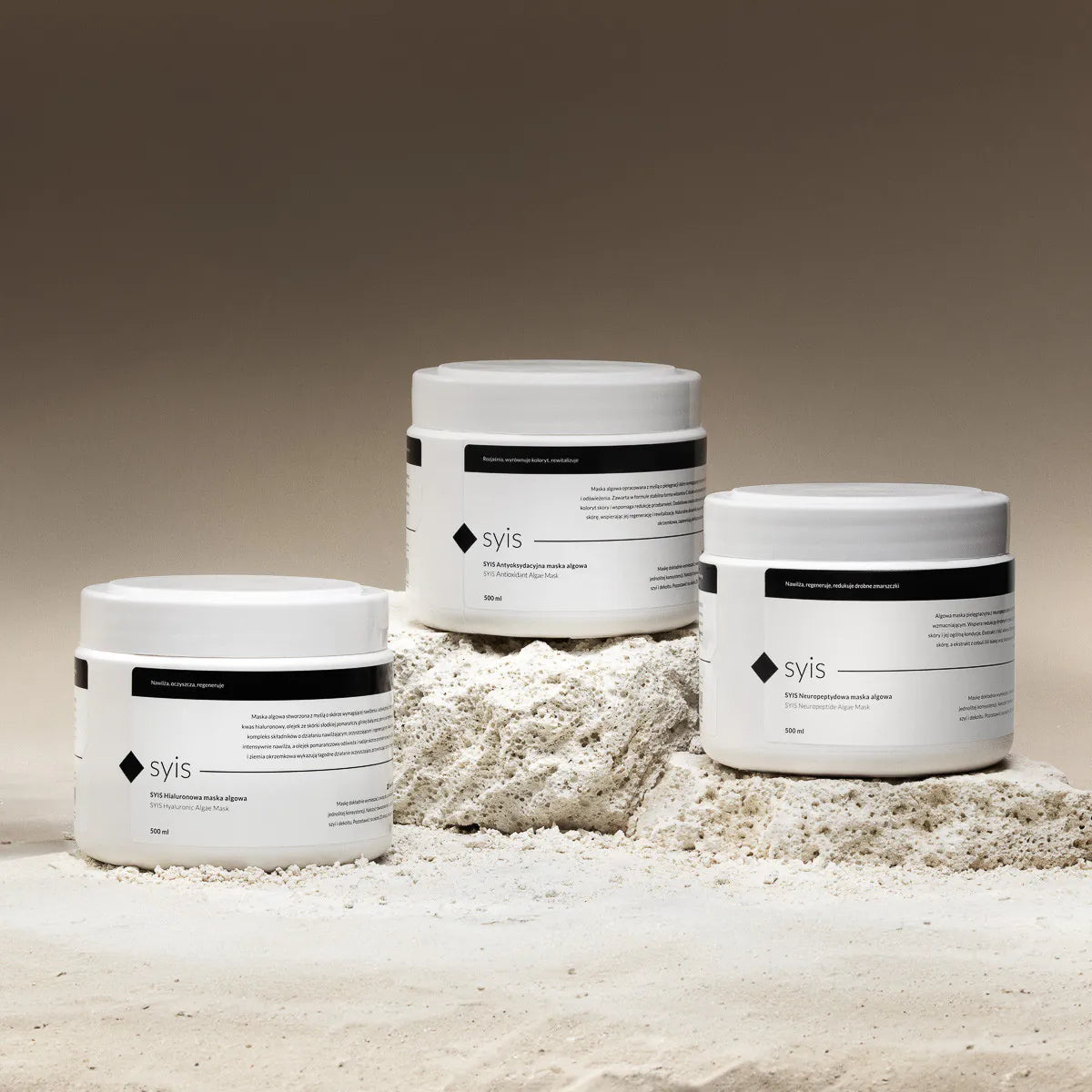 Rejuvenating plastic algae mask with neuropeptides, 500 ml
