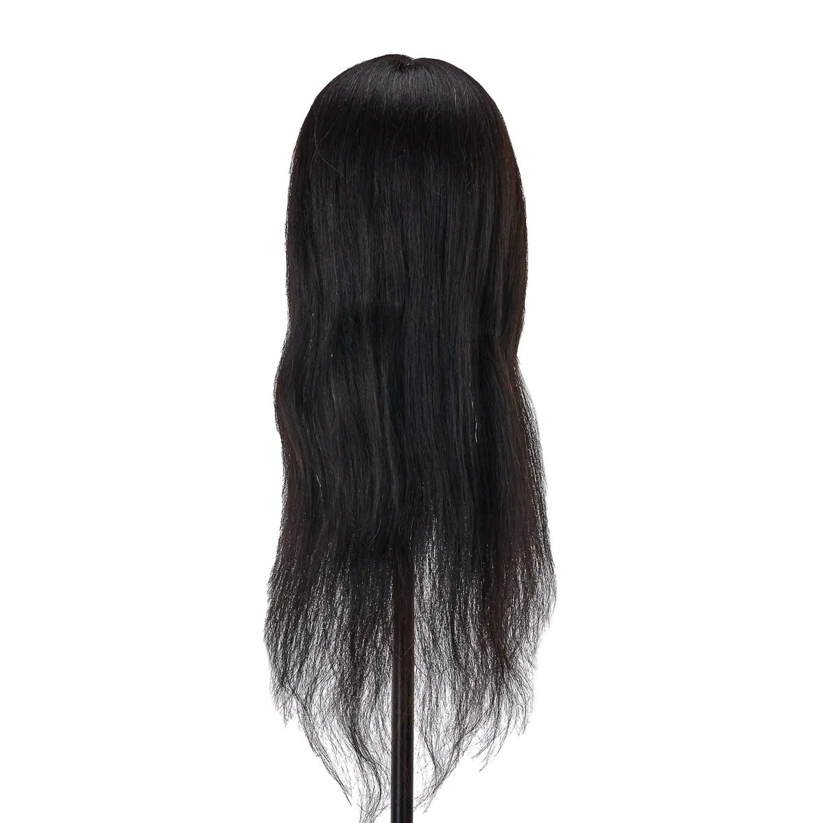 Gabbiano WZ1 hairdressing training head, natural hair, color 1#, length 20" 